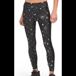 Terez Star Wars Foil Galaxy Leggings